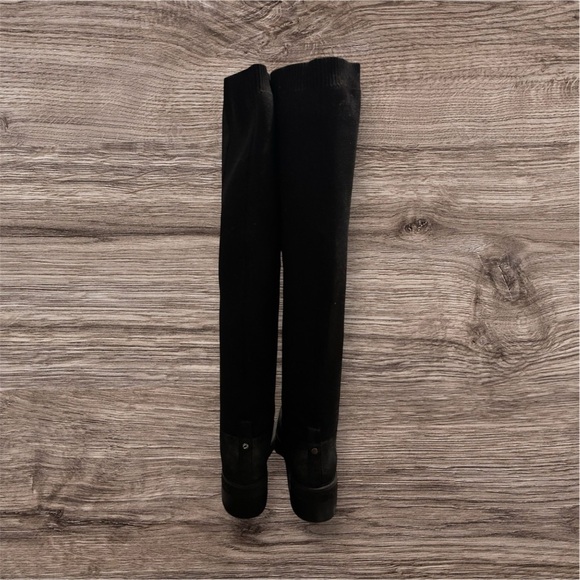 Linea Paolo Suede Over The Knee Moto Boots Size 7.5 - Picture 7 of 10